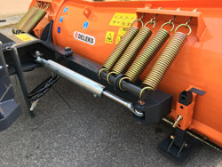 snow plow for up to 3 0 ton skid steer loaders ln 220 m