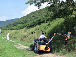 tractor mounted hedge cutter airone 80