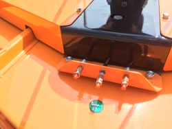 finishing mower for tractor dm 180