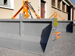 heavy hydraulic transport box for tractor pri 160 h