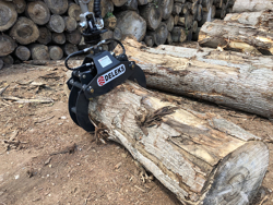 log grapple for mini diggers and forest cranes dk 10