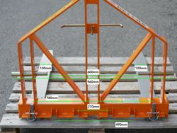 pallet forks for agricultural tractors d 700