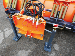 snowblade with plate for tractor ln 250 a