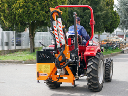 tractor mounted hedge cutter airone 180 tr