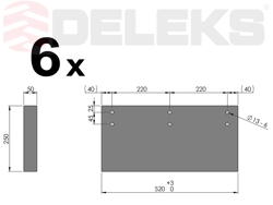 spare rubber blade lnv 315