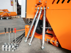 tractor mounted hedge cutter airone 130 tr