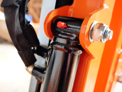 tractor mounted hedge cutter airone 130 tr