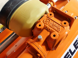 mulcher for compact tractors flail mower 165cm shredder with hammers lince 165