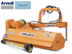 offset verge flail mower for tractors volpe 165