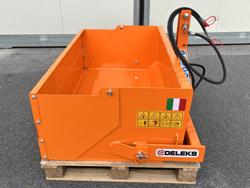 tipping transportbox for tractor bucket 120 h l
