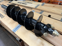 auger ø 300mm post hole digger zhd 245/305