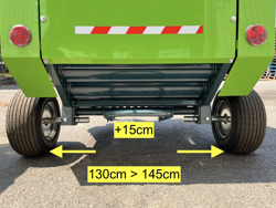 mini round baler for tractor 850