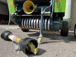 mini round baler for tractor 870