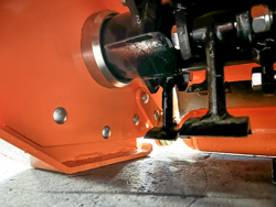 forestry mulcher of 80cm for mini excavators hydraulic shredder mod arm 80