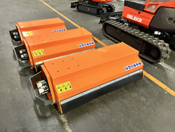 forestry mulcher of 120cm for mini excavators hydraulic shredder mod arm 120