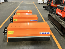 forestry mulcher of 120cm for mini excavators hydraulic shredder mod arm 120