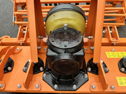 adjustable power harrow for tractors kr 120