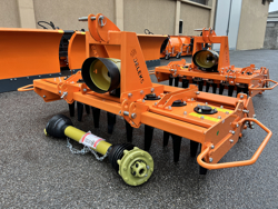 adjustable power harrow for tractors kr 160