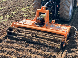 adjustable power harrow for tractors kr 160