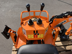 mini backhoe for universal compact tractors drs 1000