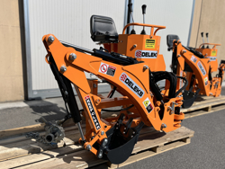 mini backhoe for universal compact tractors drs 1000t