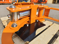 tree shear log grapple for mini excavators cf 10