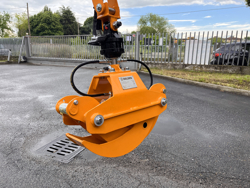 log grapple for mini diggers and forest cranes dk 10h