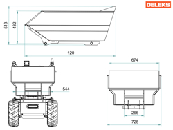 electric wheelbarrow xe500he