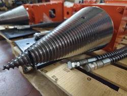 screw log splitter for mini excavator lsp18