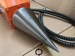 screw log splitter for mini excavator lsp18