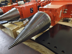screw log splitter for mini excavator lsp40