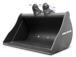 bucket for m180 miniexcavator 600