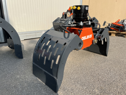 stone and sorting grapple for mini diggers and forest cranes dkp 10