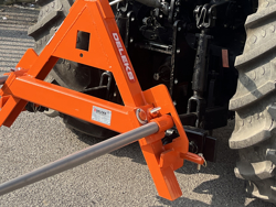 hey bale fork for small traktors dk 6