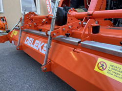 heavy rotavator tiller for tractors working width 180cm for soil preparation mod dftr 180