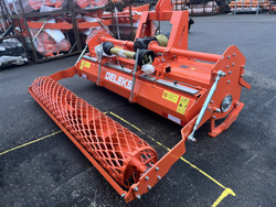 heavy rotavator tiller for tractors working width 220cm for soil preparation mod dftr 220