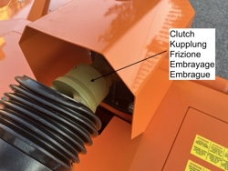 finishing mower for tractor dm180 interfila