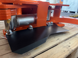 tree shear log grapple for mini excavators cf 11