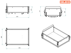 load bed for wheelbarrow