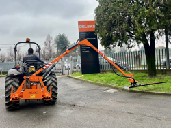 hydraulic hedge bush cutter for tractor falco