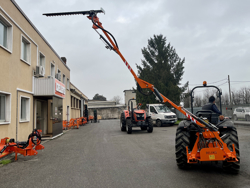 hydraulic hedge bush cutter for tractor falcow