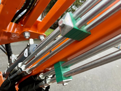 hydraulic hedge bush cutter for tractor falco h