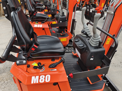 mini excavator m80