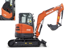mini excavator 3.8 ton s380c