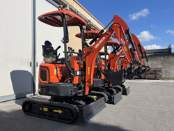 mini excavator 1 ton m120