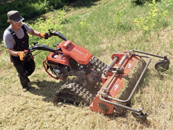 reversible crawler walking tractor loncin 420cc