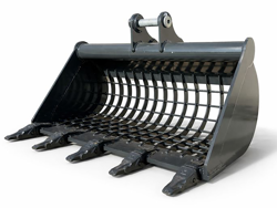 stone bucket for s280 miniexcavator 1000st