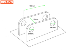 bucket for miniexcavator s380 b300