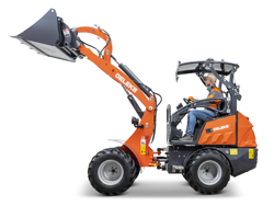 electric wheeled loader k10
