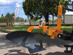 aratro monovomere singolo per trattori tipo pasquali o bcs mod dp 18